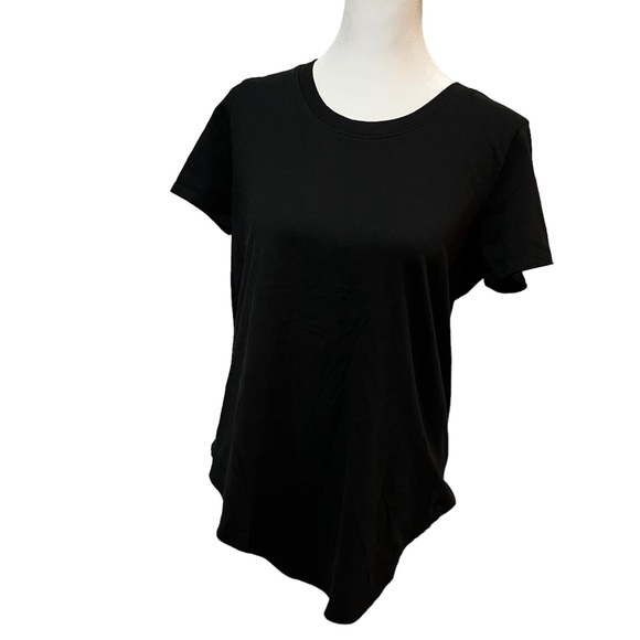 Madewell Tie Front Short Sleeve Cotton Top - Picture 4 of 9